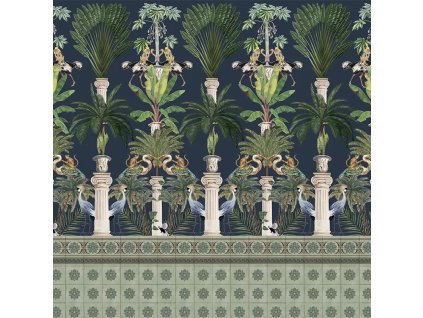 54561 2 vladila tropical columns dark tapeta