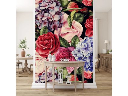 54726 vladila colorful flowers tapeta