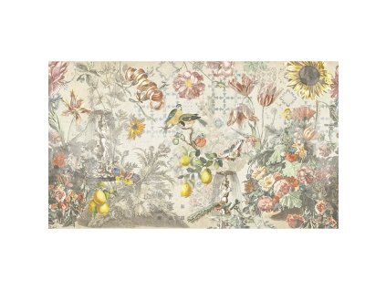 54801 vladila ceramic flowers cream tapeta