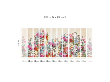 54831 4 vladila spring mural cream tapeta