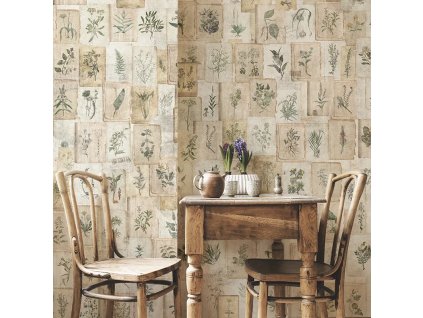 54843 5 vladila vintage herbarium tapeta