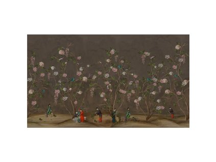55710 1 vladila scenes from life brown tapeta