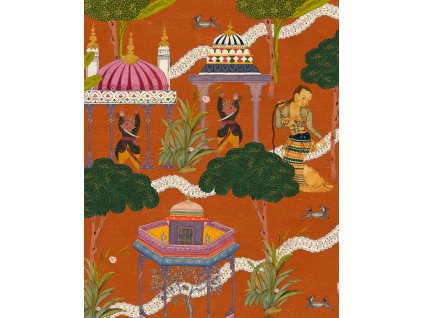 MINDTHEGAP Maghreb Orange - tapeta