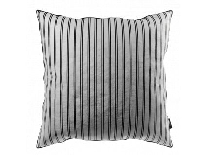 VLADILA Black and White stripes - dekoračný vankúš