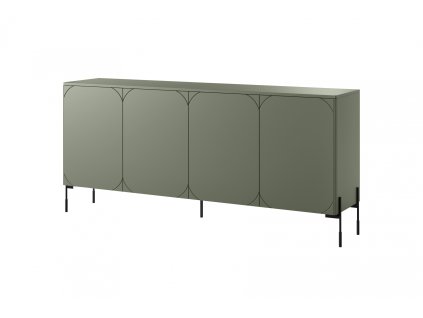 BOGART Komoda Sonatia 200 cm so 4 ukrytými zásuvkami