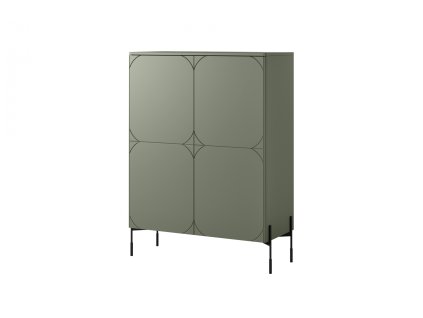 BOGART Komoda Sonatia 120 cm s 2 ukrytými zásuvkami