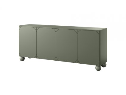 BOGART Komoda Sonatia II 200 cm so 4 ukrytými zásuvkami