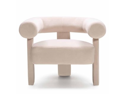 NOVANOOK Atypique lounge kreslo (Farba svetlobéžová)