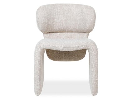 NOVANOOK Bizza čalúnená stolička 2 ks (Farba béžová)