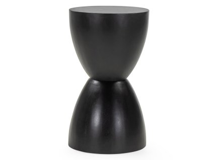 NOVANOOK Horsa drevený príručný stolík (Farba čierna)