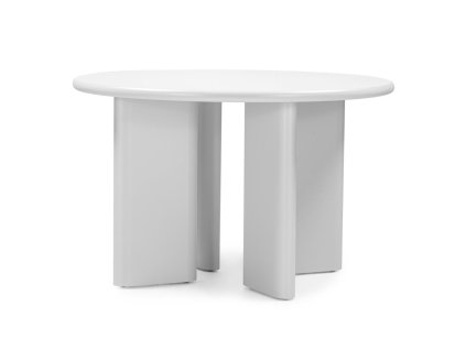 NOVANOOK Moliq jedálenský stôl okrúhly 120 cm (Farba svetlošedá)