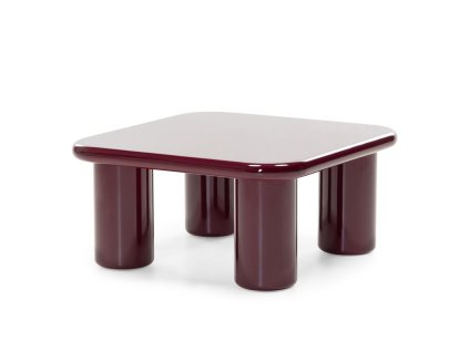 NOVANOOK Murien konferenčný stôl 70 cm (Farba bordová)