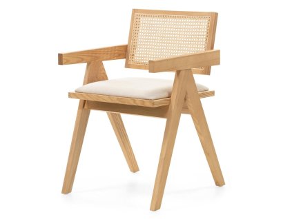 NOVANOOK Freja s viedenským výpletom (Farba prírodné drevo)