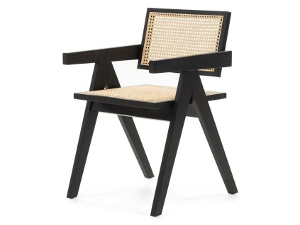 NOVANOOK Freja s viedenským výpletom (Farba čierna)