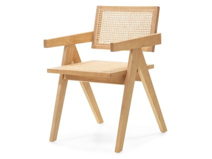 NOVANOOK Freja s viedenským výpletom (Farba prírodné drevo)