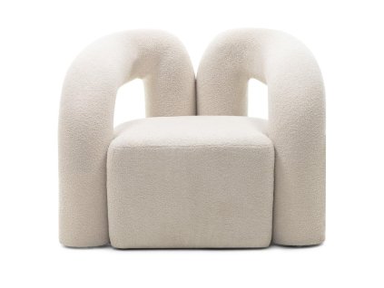 NOVANOOK Selel kreslo čalúnené (Farba svetlobéžová)