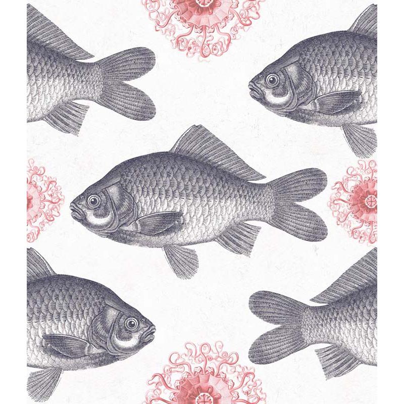 MINDTHEGAP Fish Neutral, šedá/ružová/farebná skupina ružová/farebná skupina šedá