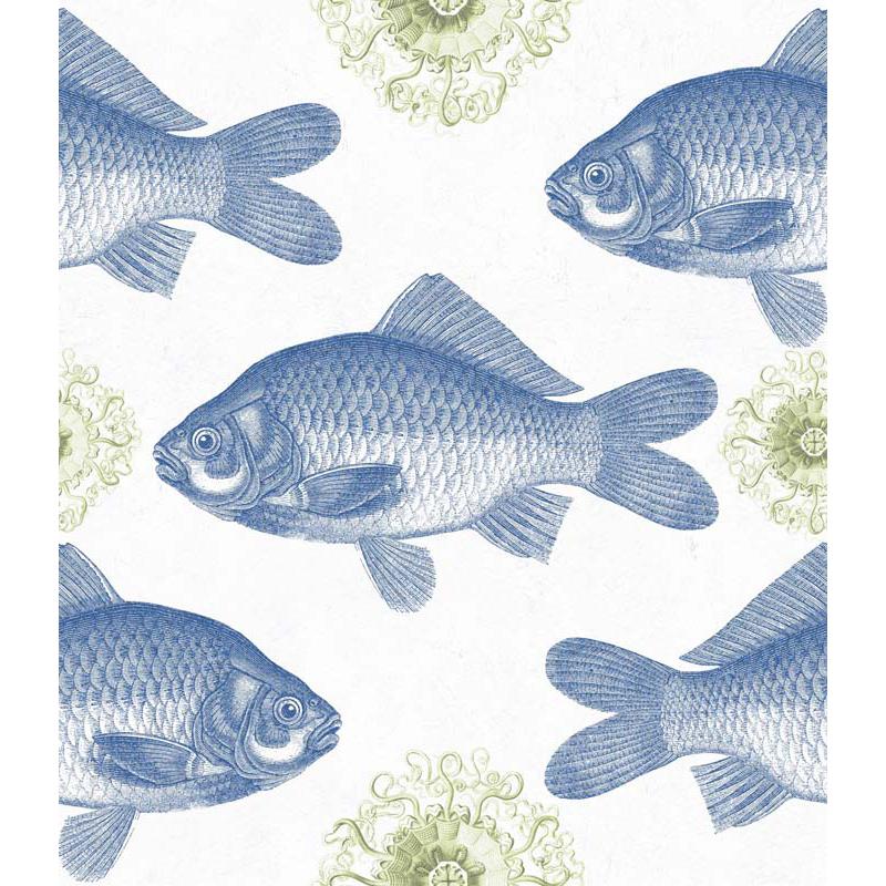 MINDTHEGAP Fish Blue, modrá/farebná skupina modrá
