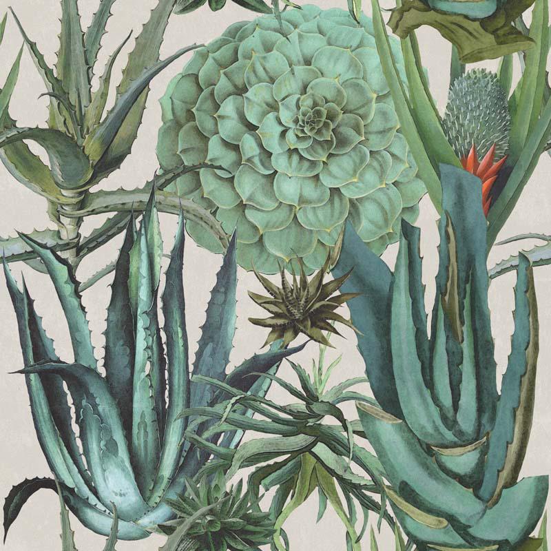 MINDTHEGAP Succulentus, zelená/tmavošedá/farebná skupina zelená/farebná skupina šedá