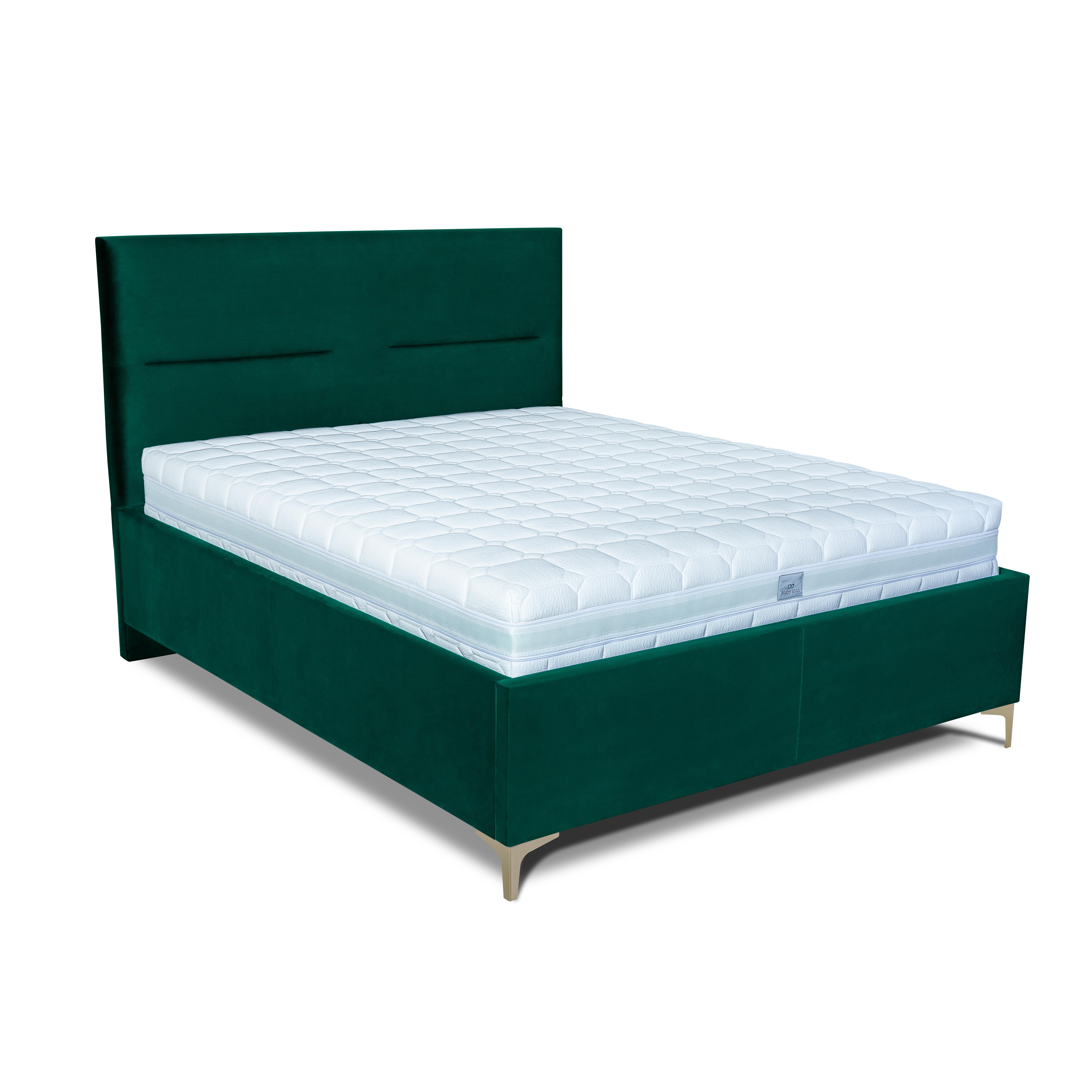 MOOD posteľ Divend Line boxspring 2225/zlatá