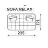BEFAME Belavio Sofa Relax