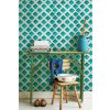 MINDTHEGAP Concrete Patch Turquoise - tapeta