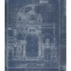 21508 mindthegap garnier blue tapeta
