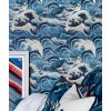 21793 1 mindthegap sea waves light blue tapeta