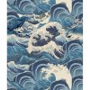 21793 mindthegap sea waves light blue tapeta