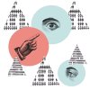 MINDTHEGAP Eyes on me - tapeta