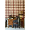 22093 1 mindthegap countryside plaid leather tapeta