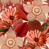 22555 mindthegap water lilies taupe tapeta