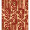 22855 mindthegap tribal ikat lava red tapeta