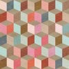 MINDTHEGAP Coloured Geometry - tapeta