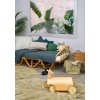 LORENA CANALS Mini Monstera Olive - koberec
