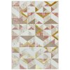 ASIATIC LONDON Orion OR10 Flag Pink - koberec (ROZMER CM 200 x 290)