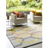 ASIATIC LONDON Matrix MAX67 Hexagon Silver - koberec (ROZMER CM 200 x 300)
