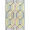 ASIATIC LONDON Matrix MAX67 Hexagon Silver - koberec (ROZMER CM 200 x 300)