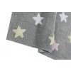 LORENA CANALS Stars Grey Pink - koberec