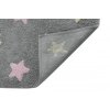 LORENA CANALS Stars Grey Pink - koberec