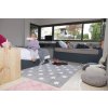 LORENA CANALS Stars Grey-White - koberec