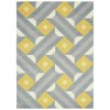 ASIATIC LONDON Reef RF01 Motif Ochre Grey - koberec (ROZMER CM 200 x 290)