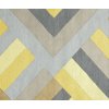 ASIATIC LONDON Reef RF02 Big Zig Ochre Grey - koberec (ROZMER CM 200 x 290)