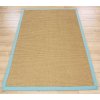 ASIATIC LONDON Sisal Linen/Aqua - koberec (ROZMER CM 200 x 300)