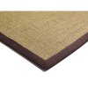 ASIATIC LONDON Sisal Linen/Chocolate - koberec (ROZMER CM 200 x 300)