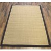 ASIATIC LONDON Sisal Linen/Chocolate - koberec (ROZMER CM 200 x 300)