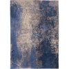 LOUIS DE POORTERE Mad Men Cracks 8629 Abyss Blue - koberec