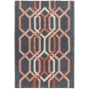 ASIATIC LONDON Matrix MAX66 Hexagon Charcoal - koberec (ROZMER CM 200 x 300)