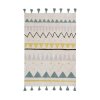LORENA CANALS Azteca Natural Vintage Blue - koberec