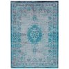 LOUIS DE POORTERE Medallion 8255 Grey Turquoise - koberec